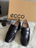 愛(ài)步（ECCO）樂(lè )福鞋女 商務(wù)優(yōu)雅淺口正裝單鞋粗跟高跟鞋女 型塑291903 黑色29190301001 38 曬單實(shí)拍圖
