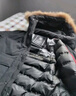 雪中飛90絨羽絨服男士冬季極寒中長(cháng)款毛領(lǐng)連帽休閑工裝外套男180 曬單實(shí)拍圖