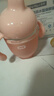 愛(ài)咔威（IKV）兒童水杯 硅膠學(xué)飲吸管嬰幼兒鴨嘴吸嘴杯學(xué)飲兩用 鴨嘴吸嘴兩用-小粉瓶 160ml 曬單實(shí)拍圖