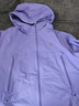 KOLON SPORT/可隆2L防水夾克 男女同款透濕耐磨寬松沖鋒衣2級 LHJK5WTT27-VI 紫羅蘭色 L 175/96A 曬單實(shí)拍圖