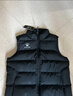 卡爾美（KELME）運動(dòng)棉馬甲男士坎肩秋冬保暖通勤運動(dòng)防寒背心無(wú)袖棉襖 黑色 L  曬單實(shí)拍圖