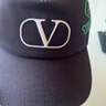 華倫天奴（Valentino）男士棉質(zhì)帽子棒球帽鴨舌帽禮物男 XY2HDA10 VVH NB4 黑色VLogo Signature刺繡 58 曬單實(shí)拍圖