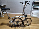CRANSTONR9 16寸9速三折疊成人超輕便攜城市復古小布折疊自行車(chē) 曬單實(shí)拍圖