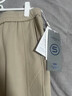 布衣傳說(shuō) 抗皺天山棉 闊腿加絨休閑褲子男士寬松直筒褲垂感長(cháng)褲 卡其加絨 XL 曬單實(shí)拍圖
