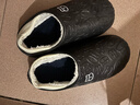 防水棉拖鞋男外穿防滑居家情侶包跟保暖毛絨棉拖鞋女情侶秋冬棉拖 黑色【小熊棉鞋】 40-41 曬單實(shí)拍圖