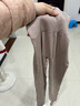 都市麗人德絨發(fā)熱高腰保暖褲女士秋褲含羊毛收腹褲可外穿打底褲深灰XL 曬單實(shí)拍圖