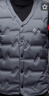 羅蒙（ROMON）25新款薄款男士高端商務(wù)羽絨馬甲秋冬季無(wú)領(lǐng)修身內搭貼身保暖背心 藏青色 3XL (160-175斤) 曬單實(shí)拍圖