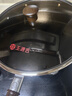 王源吉鑄鐵鍋炒菜鍋老式生鐵無(wú)涂層鐵鍋古法手工圓底炒鍋望江南32cm 曬單實(shí)拍圖