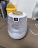卡培登USB加濕器臥室輕音嬰兒辦公室桌面大容量 智能調濕雙噴頭大霧量加濕凈化 白色【納米霧化】 曬單實(shí)拍圖