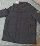 雪中飛鵝絨羽絨服男士短款脫卸帽加厚保暖休閑商務(wù)秋冬外套男裝180 曬單實(shí)拍圖
