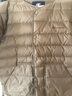Champion冠軍輕薄羽絨服男25秋冬新款女輕便情侶羽絨外套 骨白 M 曬單實(shí)拍圖
