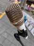 BBSDM58專(zhuān)業(yè)級有線(xiàn)麥克風(fēng)話(huà)筒戶(hù)外家用唱K歌通用表演出音響動(dòng)圈麥克風(fēng) DM58鎏金白標配【簡(jiǎn)約版不帶卡儂線(xiàn)】 曬單實(shí)拍圖