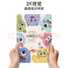 QBOSS適用ipad air2保護套ipad 5保護殼6代軟氣囊防摔書(shū)本卡通可愛(ài)小怪獸 曬單實(shí)拍圖