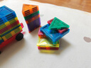 布魯奇鉆面彩窗磁力片兒童玩具男孩3-6歲磁力積木益智玩具1-3歲生日禮物 曬單實(shí)拍圖