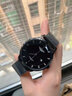 瑞士浪琴手表男士商務(wù)琴高檔機械表十大品牌防水鏤空適用男腕表 L389男全黑黑面送皮帶 曬單實(shí)拍圖