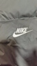 耐克男子保暖羽絨服夾克冬新款寬松防潑水NIKE THERMA-FIT IB2976 068鐵灰/白 M 曬單實(shí)拍圖