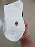 貓人女士襪子女【100%純棉10A抑菌】秋冬小熊刺繡中筒襪女25年新品5雙 曬單實(shí)拍圖