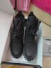 XO馬丁靴男2025秋冬靴子男士高幫英倫男靴厚底鞋子工裝靴黑色加絨43 曬單實(shí)拍圖