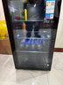 美的95升家用小冰箱冰吧【買(mǎi)貴退差】辦公室冷藏柜小型紅酒柜保鮮柜茶葉水果飲料柜透明玻璃6檔一級 95升黑 | 一級能效 | 臺嵌兩用 曬單實(shí)拍圖