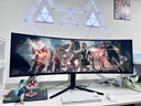 天殊34英寸4K帶魚(yú)屏240HZ顯示器電競曲面高刷HDR白色辦公電腦屏幕21:9游戲寬屏升降炒股大屏巨幕液晶 U49L-49英寸準5K165HZ曲面帶魚(yú)屏升降 曬單實(shí)拍圖