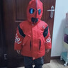 卡兔藍貓兒童裝男童棉襖冬季男孩蜘蛛俠羽絨棉服加厚外套兒童奧特曼棉衣 紅色 120 曬單實(shí)拍圖