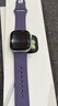 Apple/蘋(píng)果 Watch S11 智能手表GPS+蜂窩款42毫米銀色鋁金屬表殼霧紫色運動(dòng)型表帶S/M MF9G4CH/B 曬單實(shí)拍圖