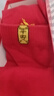 浪莎本命年騏驥紅襪子男10A抗菌純棉馬年結婚過(guò)年大紅色中筒全棉男襪 曬單實(shí)拍圖