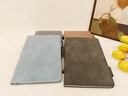 法拉蒙4本裝筆記本本子A5/80張加厚記事本商務(wù)羊巴皮面復古工作日記本會(huì )議記錄本辦公文具可定制 曬單實(shí)拍圖