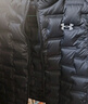 安德瑪（Under Armour）【熱力羽絨】男女童輕薄羽絨服馬甲秋冬保暖兒童背心244105170 黑色 160 曬單實(shí)拍圖
