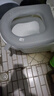 蓋江防水馬桶坐墊四季通用廁所硅膠泡沫坐便套家用粘貼加厚可水洗墊圈 灰色 曬單實(shí)拍圖