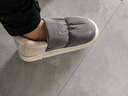 俞兆林棉拖鞋男女居家用外穿包跟羽絨布保暖棉鞋 YG001 曬單實(shí)拍圖