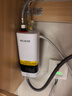 美菱（MeiLing）電熱水龍頭 即熱式小廚寶舒適恒溫迷你小型免儲水電熱水器過(guò)自來(lái)水家用臺下速熱水寶 隱藏式變頻5500W【免打孔+配件禮包+漏?？睢?曬單實(shí)拍圖