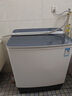 小天鵝（LittleSwan）雙桶雙缸洗衣機半自動(dòng) 12公斤大容量 強力去污洗大件 節能 TP12S156 以舊換新 國家補貼 一級能效 曬單實(shí)拍圖