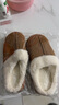 2026新款棉拖鞋女士秋冬季家居室內加絨保暖可愛(ài)少女心棉鞋外穿 8803-黃色 38 -39適合37-38 曬單實(shí)拍圖