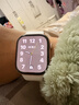 Apple/蘋(píng)果 Watch S11 智能手表GPS款46毫米玫瑰金色鋁金屬表殼淡桃粉色運動(dòng)型表帶S/M MEVT4CH/B 曬單實(shí)拍圖