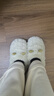 潔麗雅棉拖鞋女秋冬季2026新款室內家居防滑全包跟月子鞋毛絨棉鞋男外穿 灰粉 【1.0 經(jīng)典款｜店長(cháng)力薦】 38-39 【適合37-38碼】 曬單實(shí)拍圖