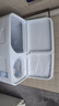 海爾（Haier）【25年新品】半自動(dòng)洗衣機雙缸雙桶12公斤一級能效家用大容量洗脫分離以舊換新國家補貼老式洗衣機 12公斤|小神泡凈洗+一級能效+玻璃上蓋+移動(dòng)腳輪 曬單實(shí)拍圖