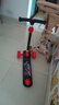 迪士尼（Disney）滑板車(chē)兒童男孩3-12歲閃光寬輪滑滑車(chē)重力轉向防側翻蜘蛛俠滑步車(chē) 曬單實(shí)拍圖