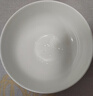 潔雅杰陶瓷湯碗家用湯盆北歐風(fēng)釉下彩白瓷米飯碗品鍋帶湯勺小碗面碗套裝 4.5英寸白瓷碗10只 曬單實(shí)拍圖