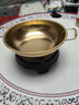 韓國拉面鍋家用韓式泡面鍋小湯鍋學(xué)生泡面碗家用海鮮干鍋宿舍火鍋 22cm金色單鍋 曬單實(shí)拍圖