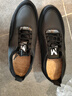啄木鳥(niǎo)男鞋2025新款男士商務(wù)軟皮休閑鞋運動(dòng)皮鞋駕車(chē)內增高時(shí)尚透氣男鞋 黑色 40 標準尺碼 曬單實(shí)拍圖