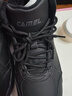 駱駝（CAMEL）加絨男鞋高幫休閑父親秋冬保暖棉鞋 K14C36L3635 黑色 40 曬單實(shí)拍圖