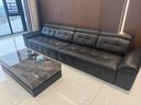 全友家居 勞倫斯真皮沙發(fā)客廳新款意式極簡(jiǎn)輕奢高級感頭層牛皮藝沙發(fā) 曬單實(shí)拍圖