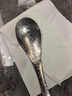 純鈦勺子冰花精致湯勺高端西餐具蛋糕甜品勺兒童湯匙個(gè)人專(zhuān)用調羹 純鈦結晶【伯爵勺】-本色 曬單實(shí)拍圖