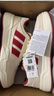 阿迪達斯男鞋女鞋新年紅色百搭低幫潮流運動(dòng)休閑板鞋 白色 42 曬單實(shí)拍圖