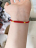 芯奢馬年本命年紅手繩女金剛結好運紅繩手鏈編織2026爆款紅繩紀念禮物 本命年紅手繩手鏈【長(cháng)約19cm】 曬單實(shí)拍圖