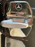 左幻奔馳新C級E級GLC300/C260/C200/E300車(chē)門(mén)鎖扣保護蓋GLB改裝配件 奔馳-黑鈦Mercedes-Benz標4個(gè) 曬單實(shí)拍圖