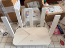 中興（ZTE）巡天 AX3000滿(mǎn)血WIFI6千兆無(wú)線(xiàn)家用路由器 自研雙核主芯片 5G雙頻穿墻王wifi路由 Mesh 3000M速率 曬單實(shí)拍圖