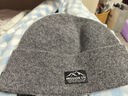 MISSION UV純羊毛保暖毛線(xiàn)帽秋冬加厚針織帽冷帽冬帽戶(hù)外護耳防寒帽子男冬季 曬單實(shí)拍圖