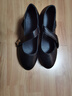 淇絲蔓舞蹈媽媽鞋旗袍模特走秀高跟鞋厚底防水臺粗跟軟底單鞋工作鞋 黑色 36 曬單實(shí)拍圖